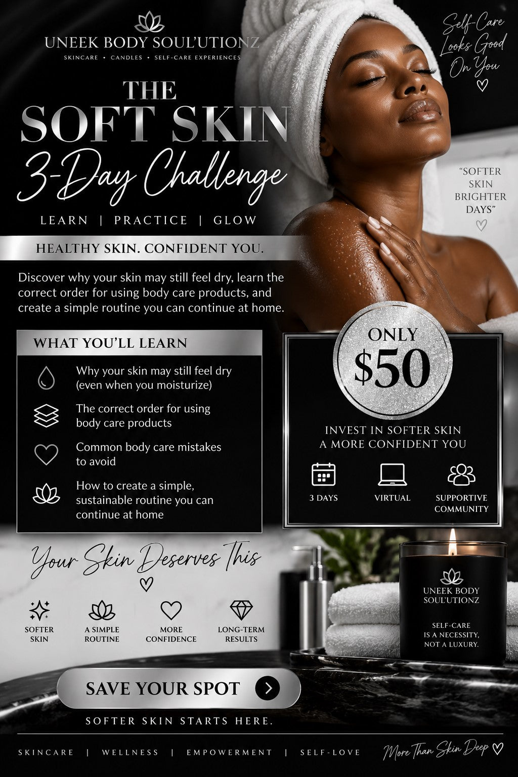 The Soft Skin 3-Day Challenge